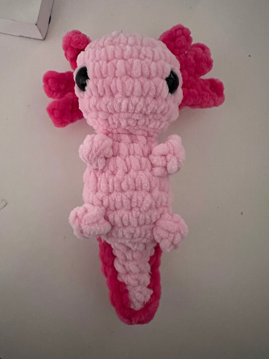 Crochet Axolotl Plushie