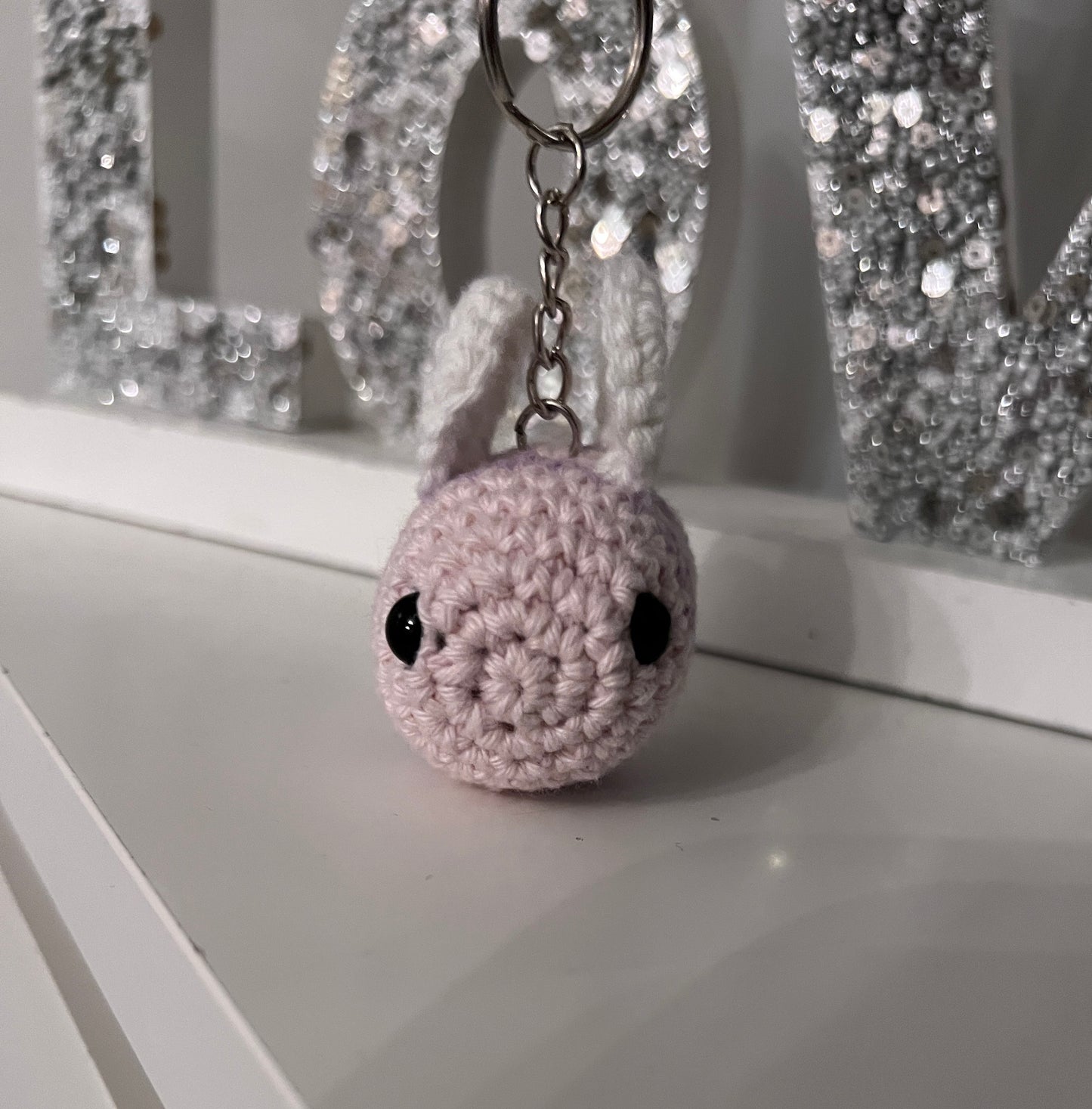 Crochet Bee Keychain