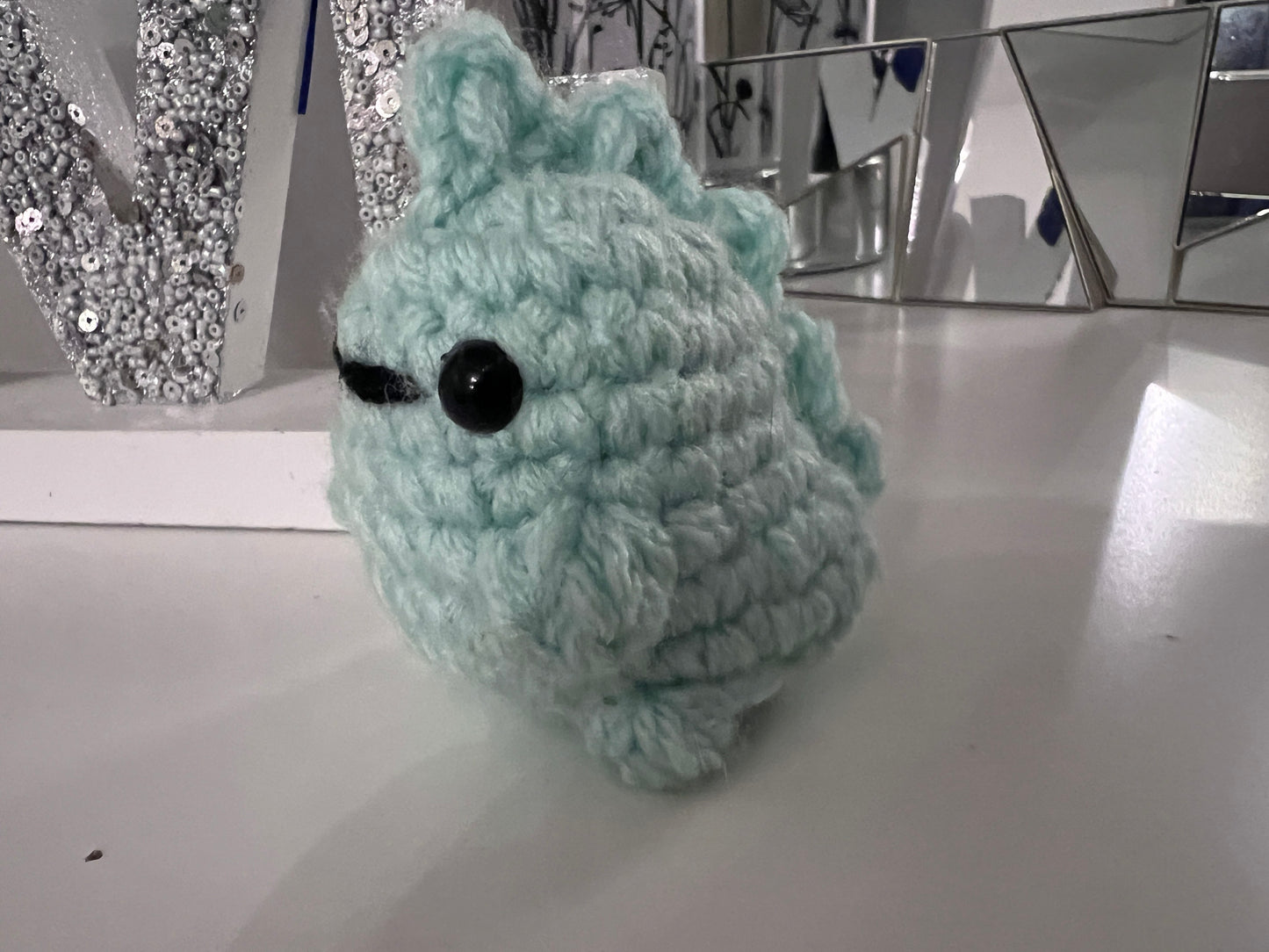 Crochet Dino Plushie Acrylic