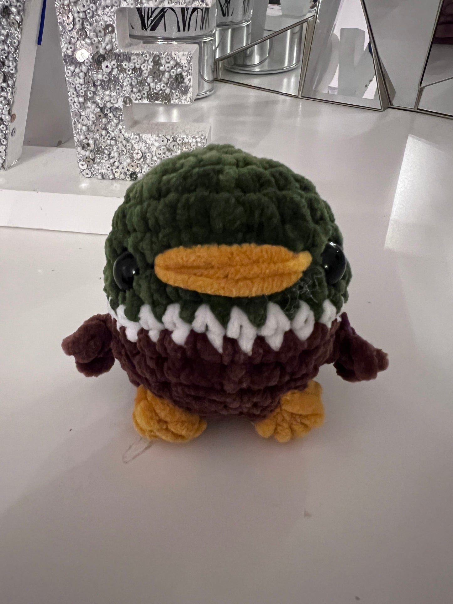 Crochet Mallard Duck Plushie