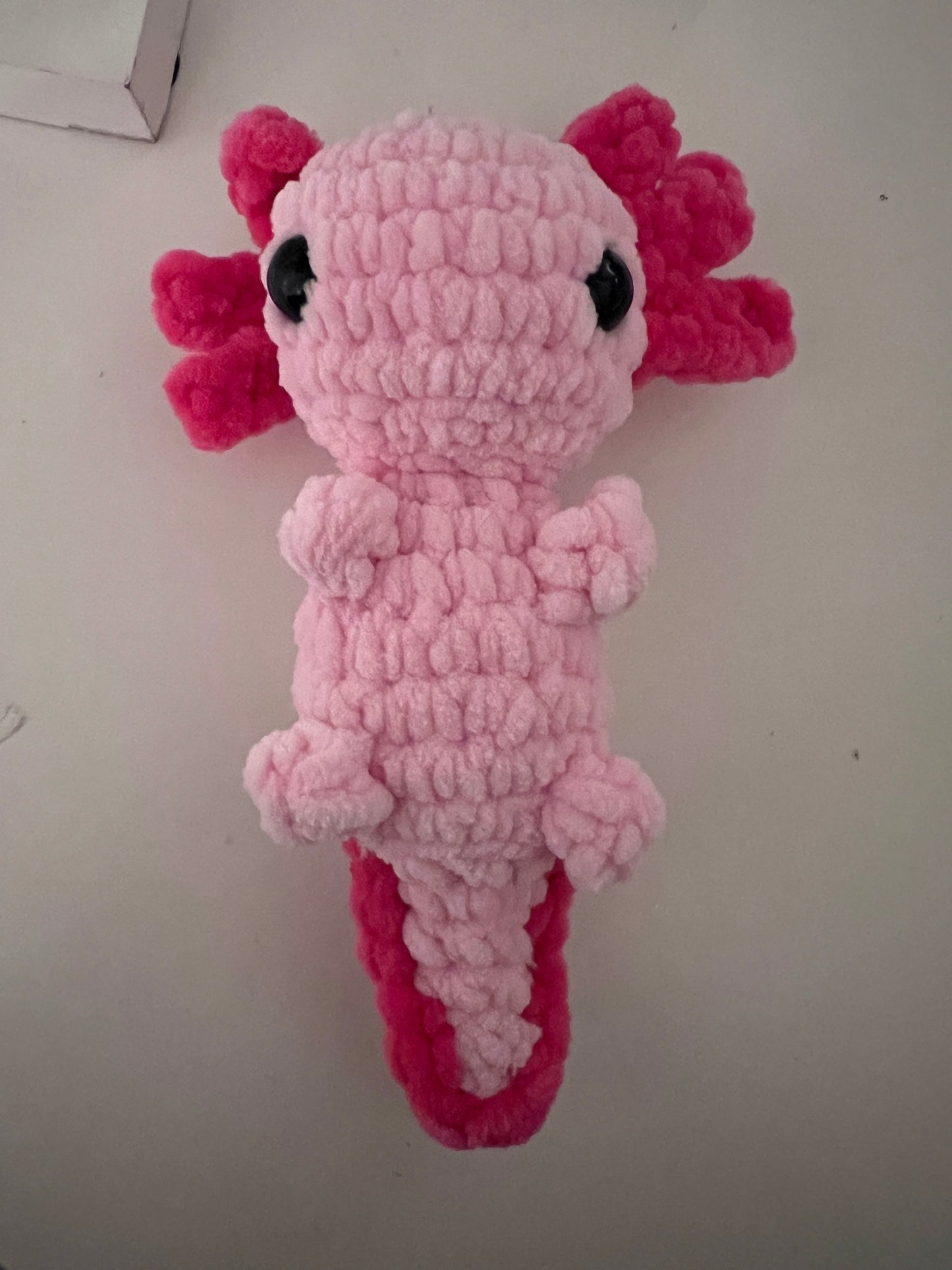 Crochet Axolotl Plushie