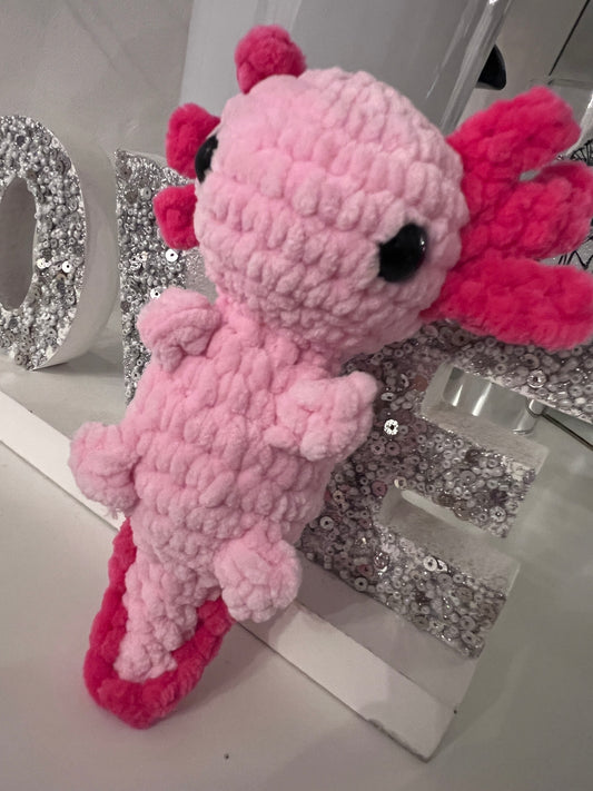 Crochet Axolotl Plushie