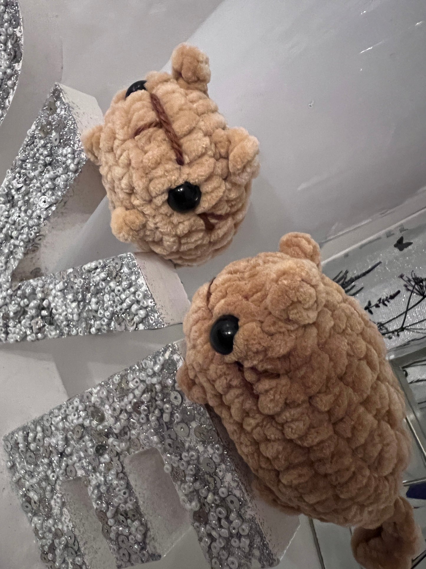 Crochet Mini Pocket Kitty Plushies