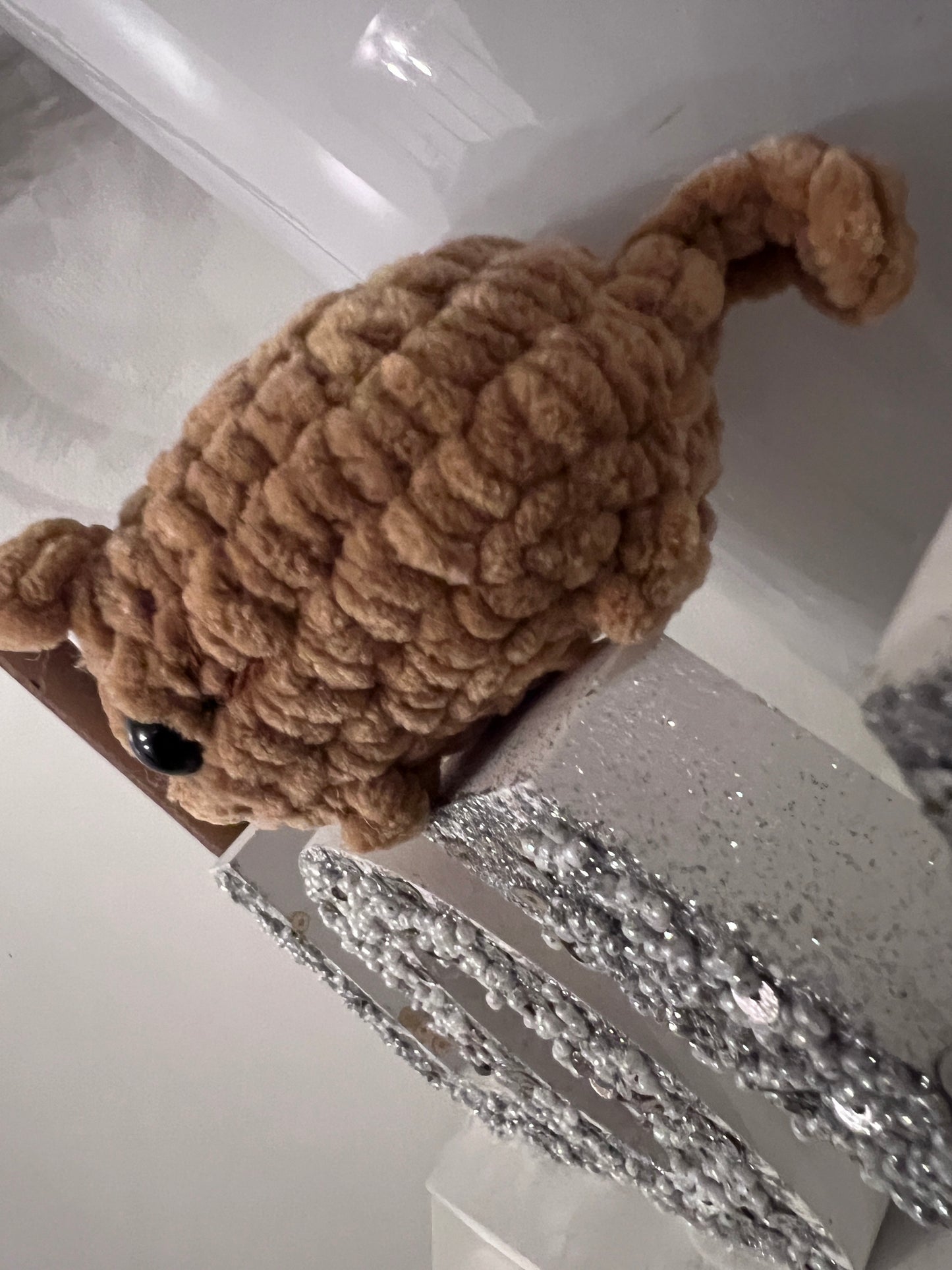 Crochet Mini Pocket Kitty Plushies