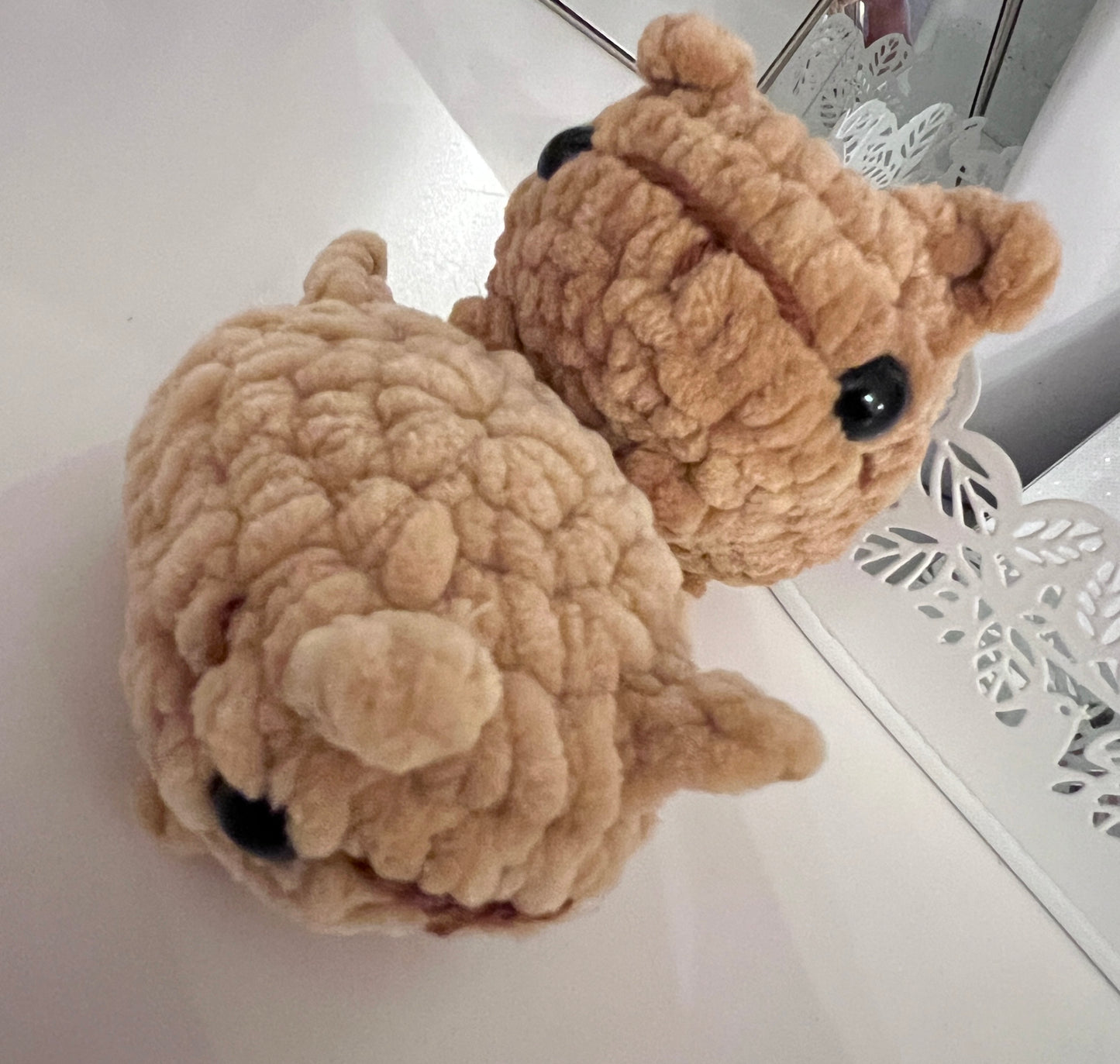 Crochet Mini Pocket Kitty Plushies