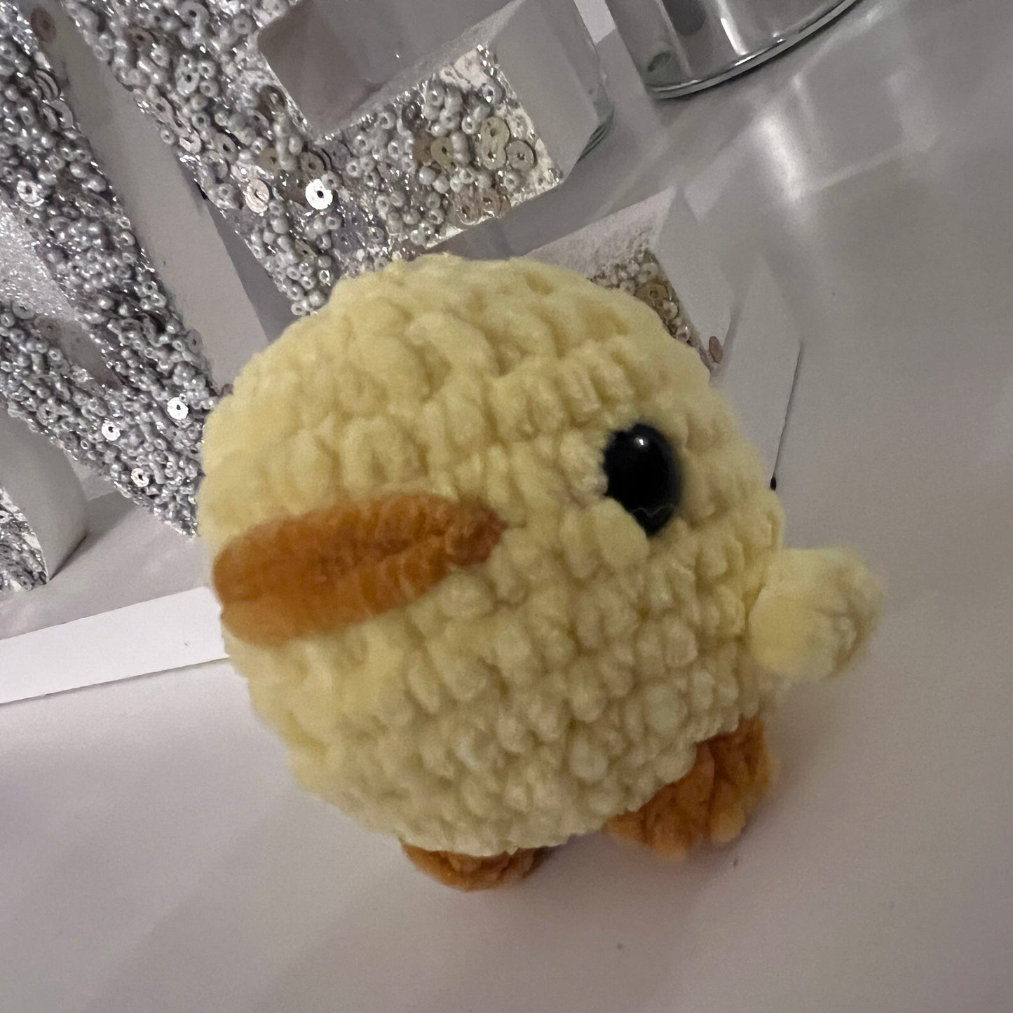 Crochet Baby Chick Plushie